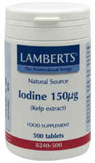 Lamberts Kelp Tablets (Iodine 150�g)